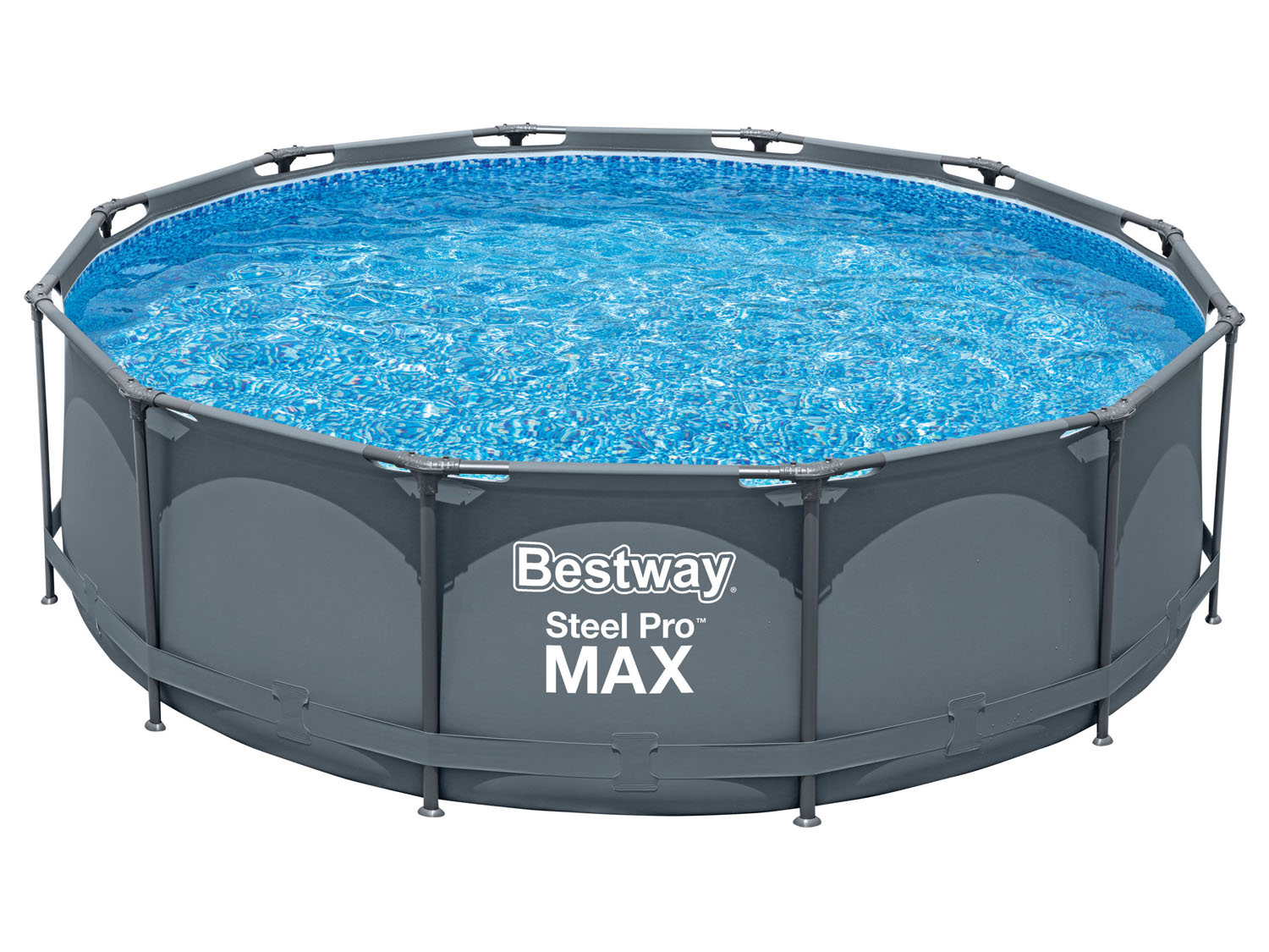 Bestway Bazén Steel Pro Max s filtračním zařízením a schůdky, Ø 3,66 x 1 m