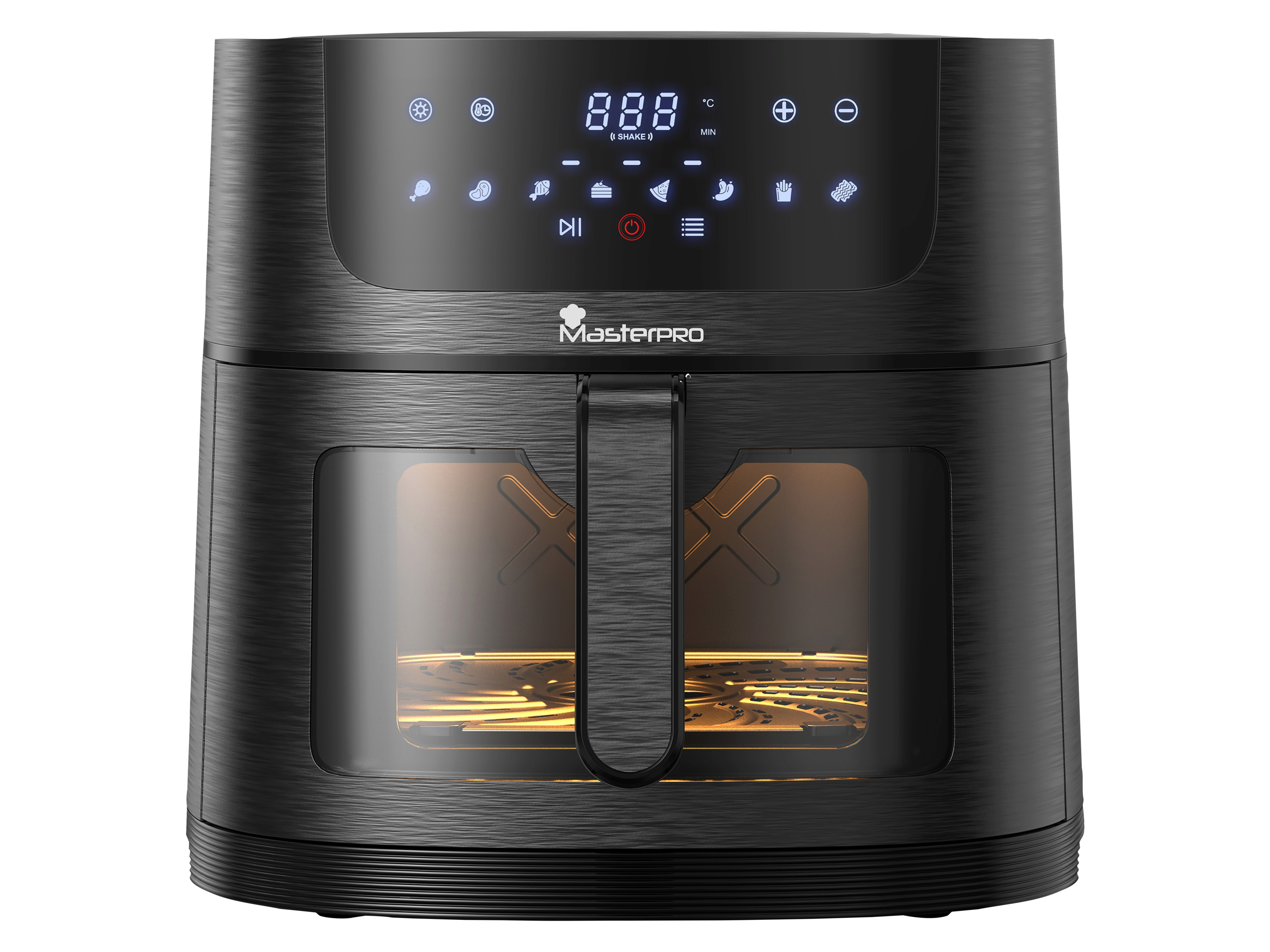 Masterpro Digitální horkovzdušná fritéza XL, 1700 W, 8 l