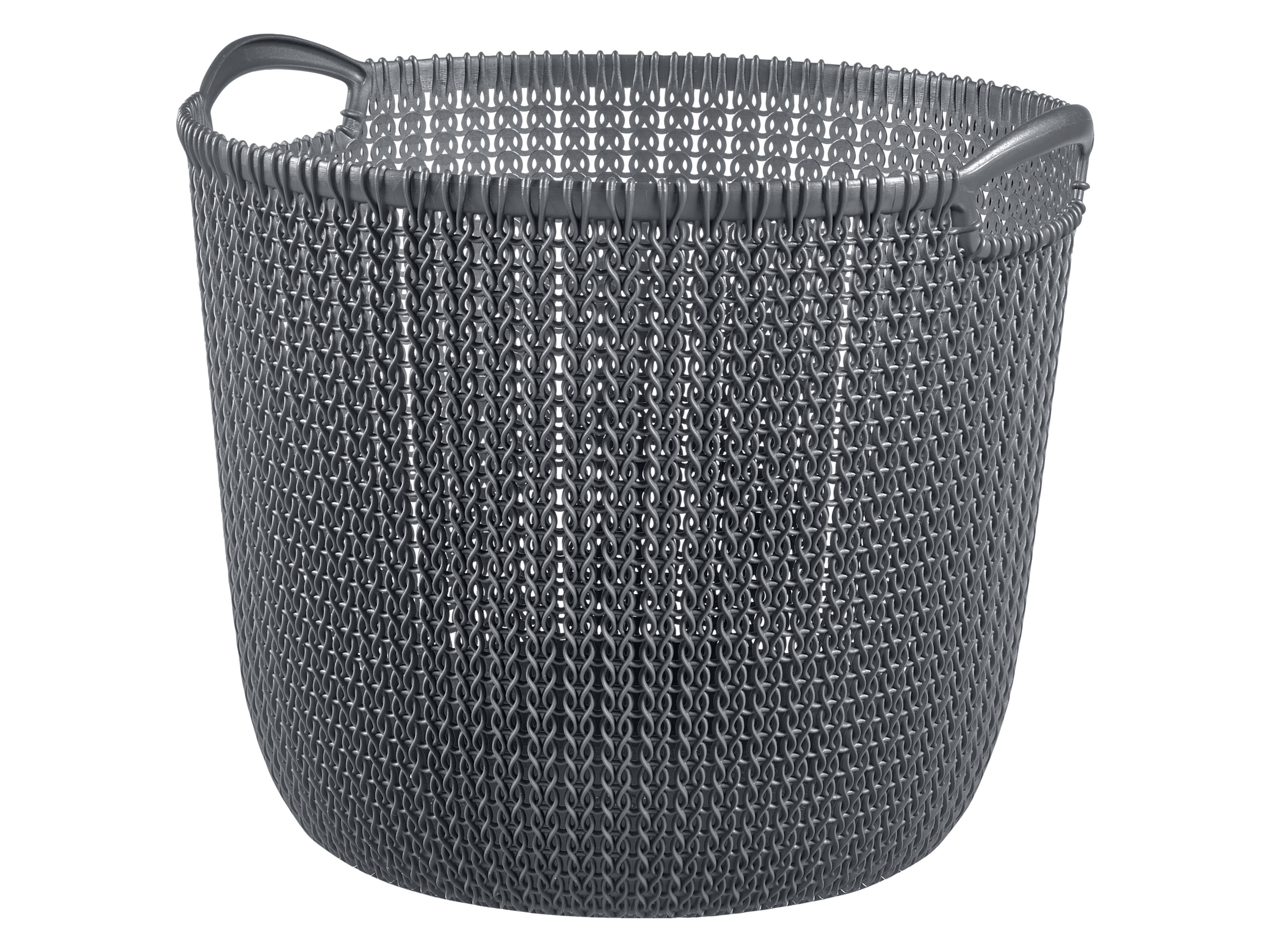 Curver Košík Knit, 30 l (antracitová)