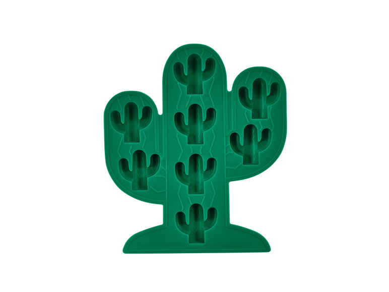 ERNESTO® Silikonová forma na kostky ledu (kaktus)